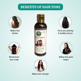 Aadiyogi Herbals Hair Tone Oil 100ml, Prevents Hair Fall, Promotes Hair Growth & Delays Greying | Natural Herbal Hair Care Oil – Suitable for All Hair Types (Pack of 1)