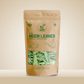 Tatwani Herbals Dried Neem Leaves 60gram for Face, Skin, Hair Growth Pack (Sun-Dried Stemless)