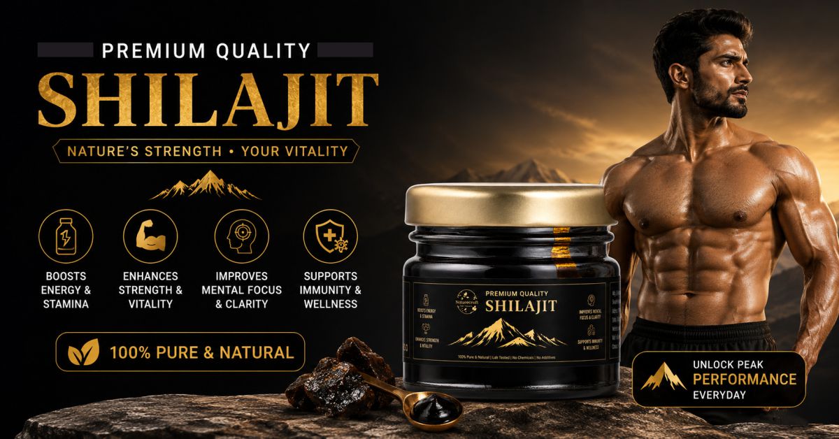 Pure Shilajit Resin – Ayurvedic Mineral Supplement for Daily Wellness