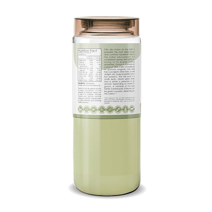 TATWANI HERBALS Tulsi Powder 100g | Holy Basil Leaves Extract for Immunity Boost and Respiratory Wellness Men & Women