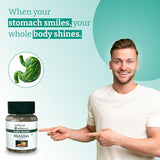 Aadiyogi Herbals Miasma Tablets for Digestion Support, Gas Relief, Acidity Control, Reduces Gastritis, Stomach Pain, Bloating & Acid Reflux – 60 Herbal Tablets