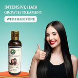 Aadiyogi Herbals Hair Tone Oil 100ml, Prevents Hair Fall, Promotes Hair Growth & Delays Greying | Natural Herbal Hair Care Oil – Suitable for All Hair Types (Pack of 1)