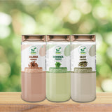 TATWANI HERBALS Arjuna Powder + Giloy Powder + Moringa Powder Combo 300g (100G Each) For Men & Women | To Support Heart Health & Promote Good Cholesterol