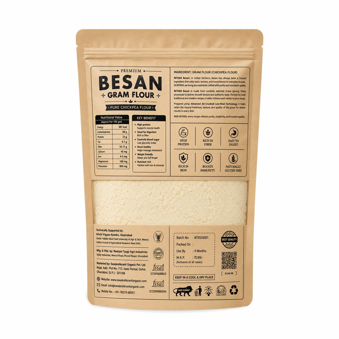 NITARA Besan | Premium Quality | 1kg