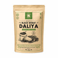 NITARA Black Wheat Daliya | Air-Crushed Processing | Premium Quality | 1kg