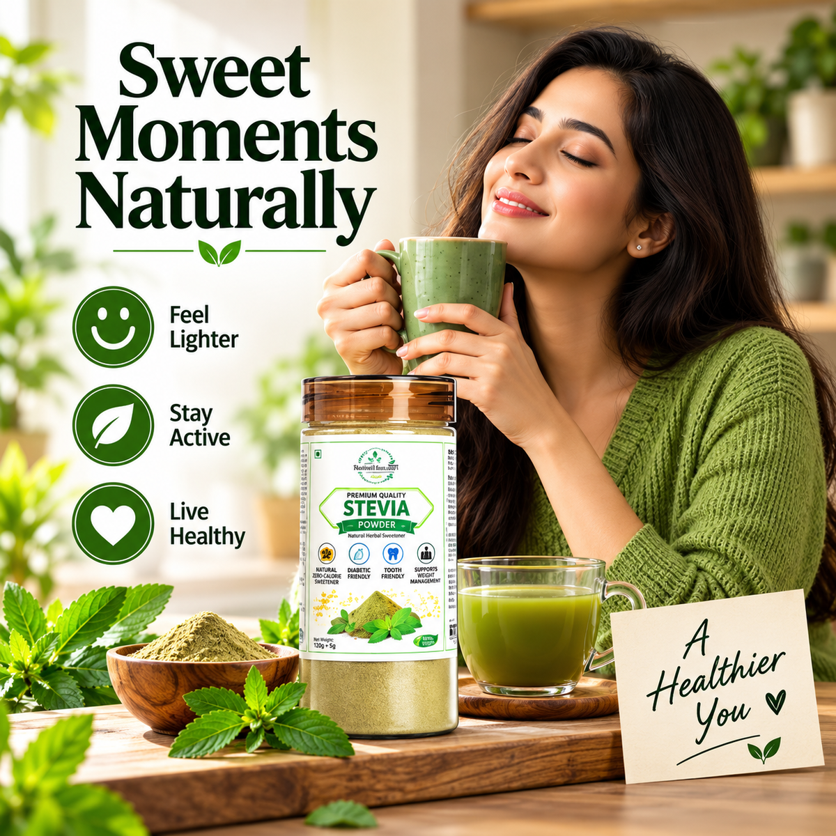Naturecraft Stevia Powder – 125 g
