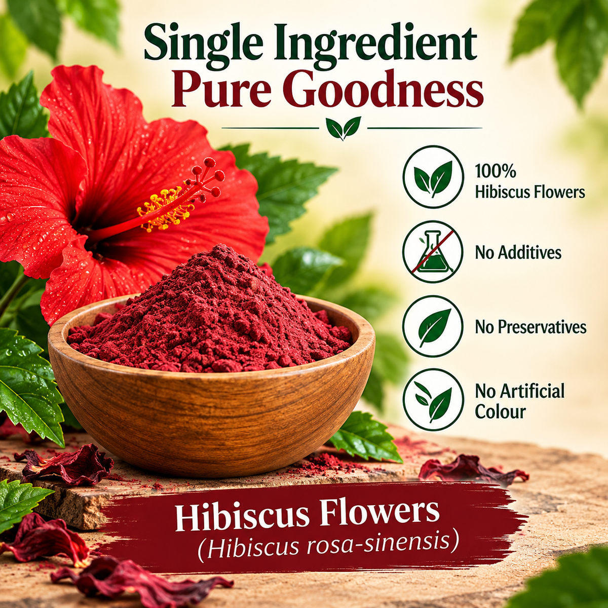 Naturecraft Hibiscus Powder – 125 g