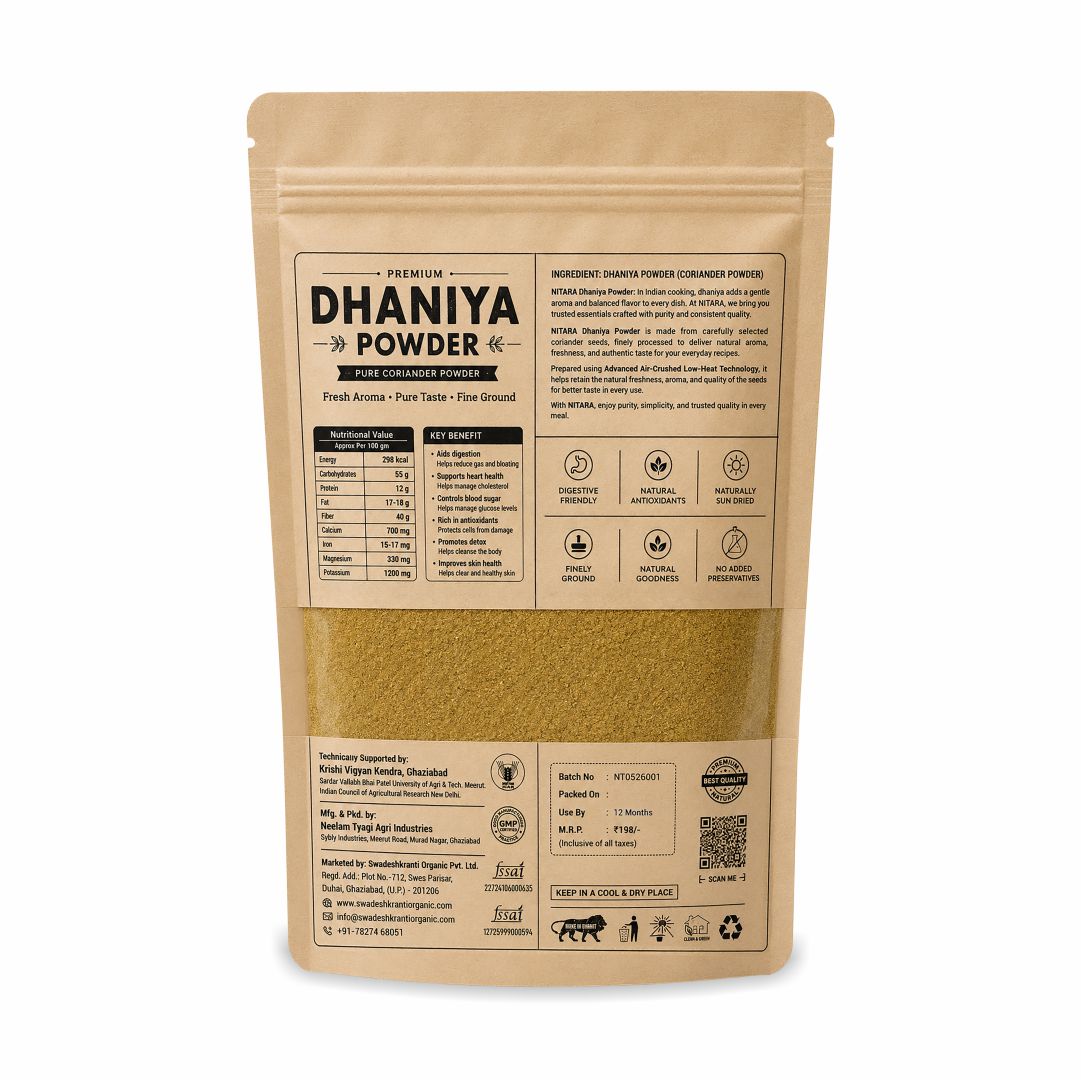 NITARA Dhaniya Powder | Premium Quality | 200g