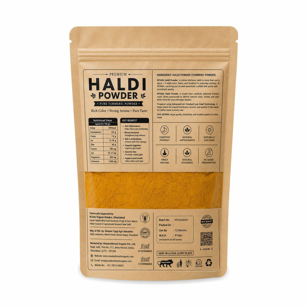 NITARA Haldi Powder | Premium Quality | 200g