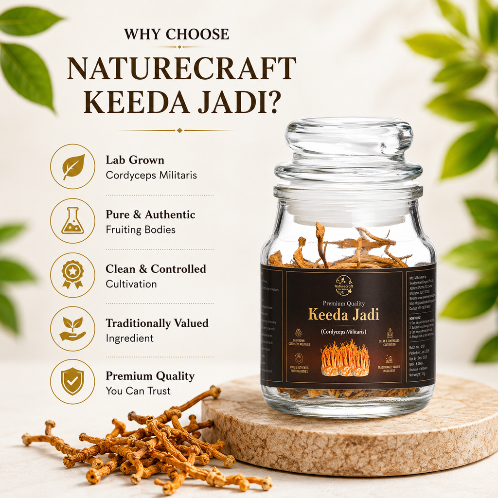 Keeda Jadi – Lab Grown Cordyceps militaris