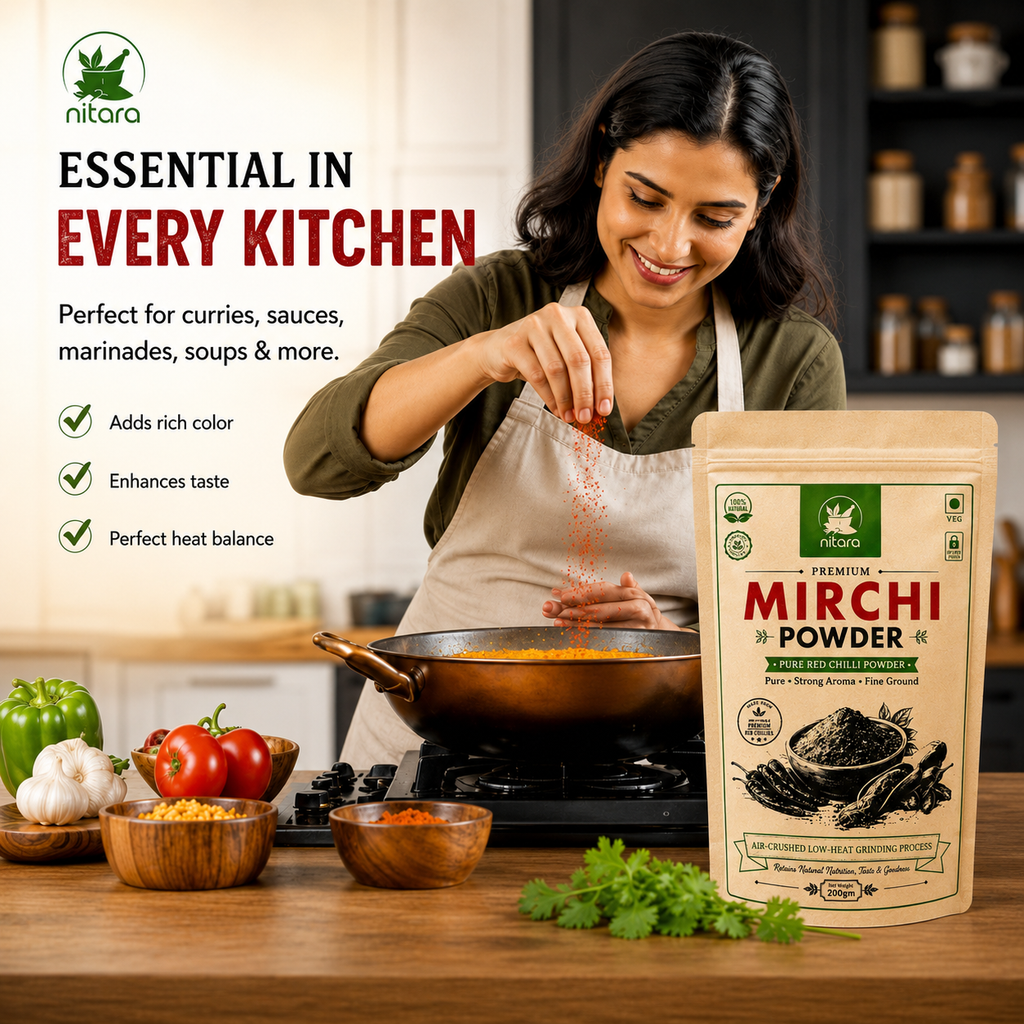 NITARA Mirch Powder | Premium Quality | 200g