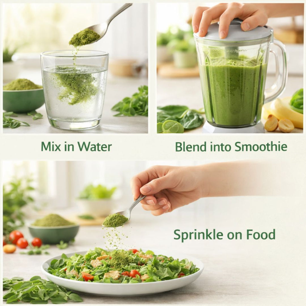 Naturecraft Moringa Powder – 125 g (5 g Extra Free)