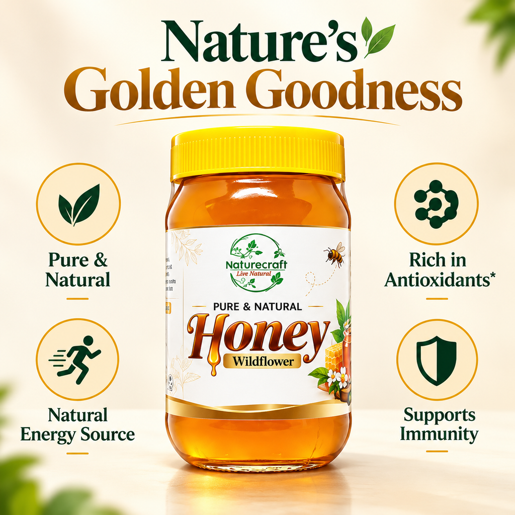 Naturecraft Honey Wildflower, 500g