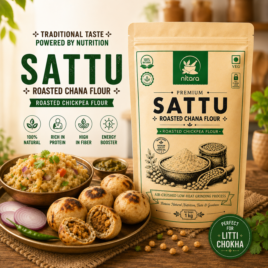 NITARA Sattu | Premium Quality | 1kg