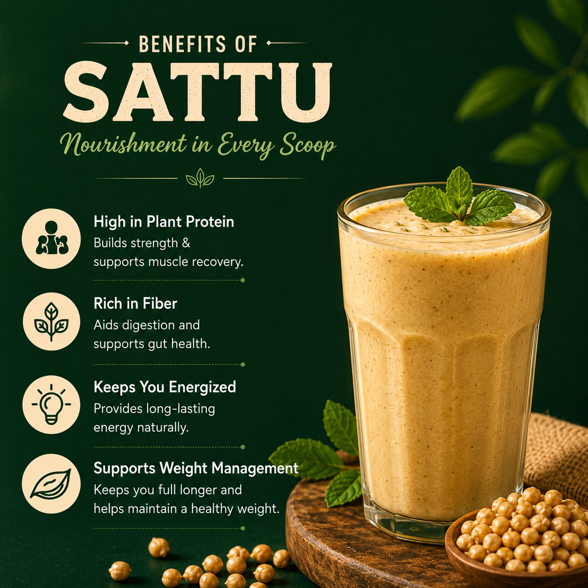 NITARA Sattu | Premium Quality | 1kg