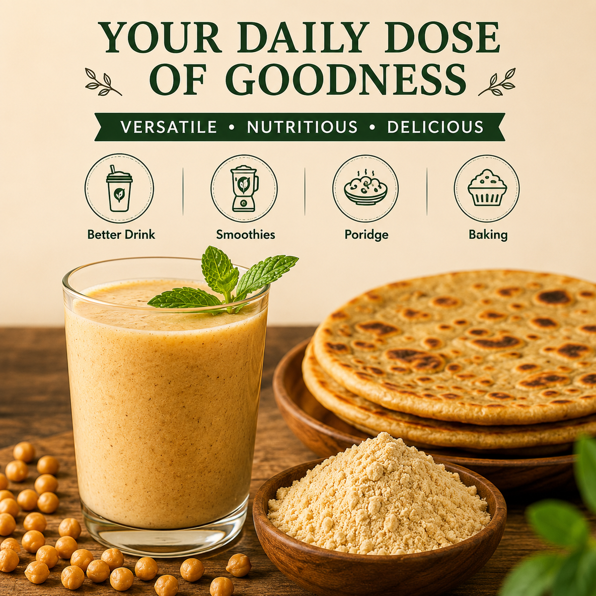 NITARA Sattu | Premium Quality | 1kg