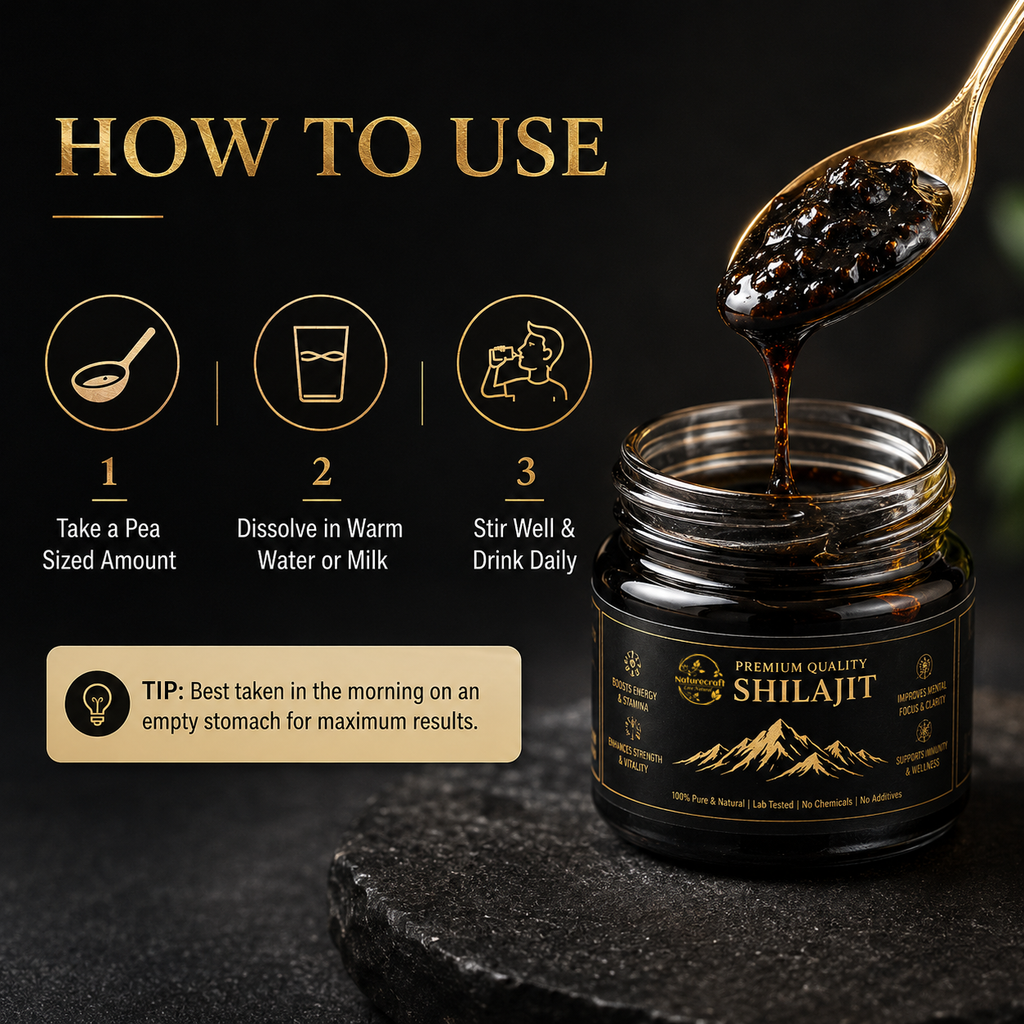 Pure Shilajit Resin – Ayurvedic Mineral Supplement