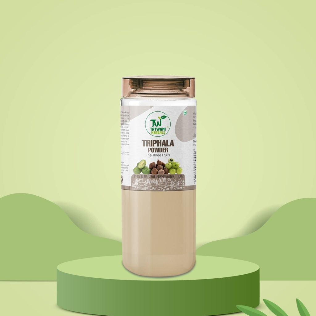 TATWANI HERBALS Triphala Powder 100g | Triphala Churna Powder supports Healthy Digestion, Improves Gut Health & Relieves Constipation