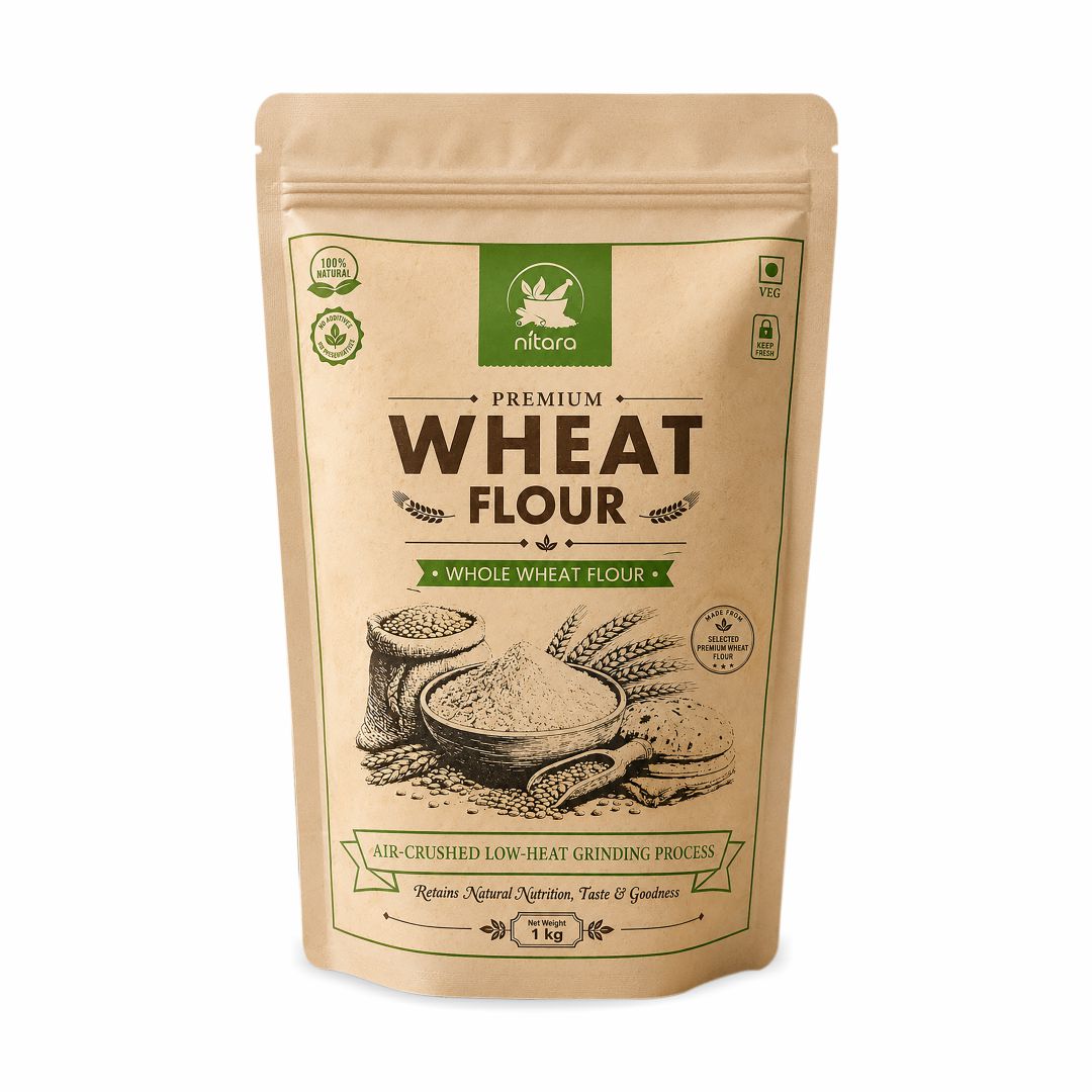 NITARA Wheat Flour Natural | Premium Quality | 1kg